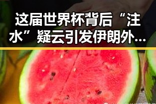 这届世界杯背后“注水”疑云引发伊朗外长关于伊美新一轮谈判可能19日瑞士举行的猜测