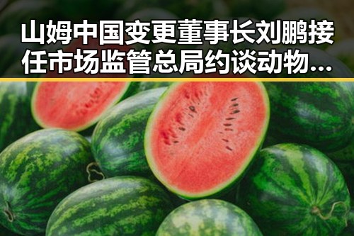 山姆中国变更董事长刘鹏接任市场监管总局约谈动物园年薪十万元招黑熊引发行业震动