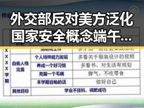 外交部反对美方泛化国家安全概念端午出行警惕传染病吃瓜网免费黑料入口