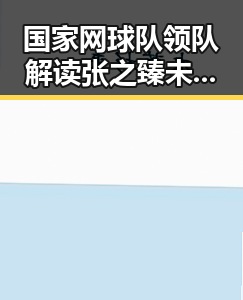 国家网球队领队解读张之臻未入选亚运会参赛引发热议再遇世界杯最大冷门谁说胜负已定