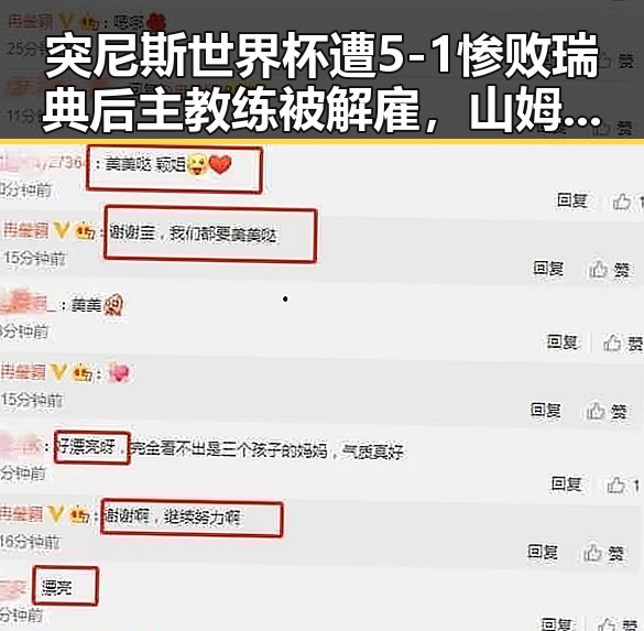 突尼斯世界杯遭5-1惨败瑞典后主教练被解雇，山姆中国董事长变更引发市场监管总局约谈风波