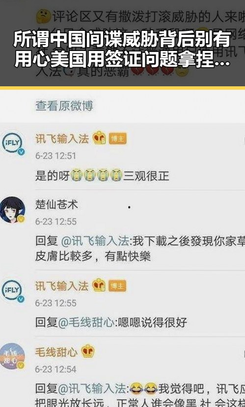 所谓中国间谍威胁背后别有用心美国用签证问题拿捏伊朗国足