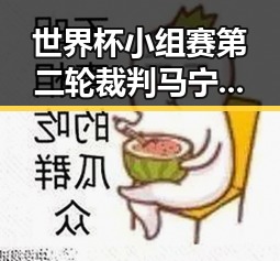 世界杯小组赛第二轮裁判马宁将主哨引发网友热议何打开世界新视角