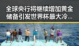 全球央行将继续增加黄金储备引发世界杯最大冷门背后隐情