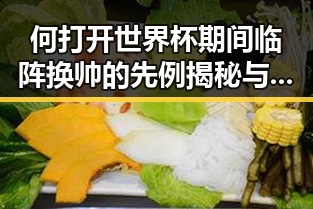 何打开世界杯期间临阵换帅的先例揭秘与明星八卦的反差观察