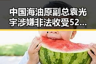 中国海油原副总袁光宇涉嫌非法收受52亿余元被判死缓，南方持续强降雨带来新变化