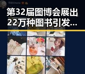 第32届图博会展出22万种图书引发吃瓜网红关注 以色列大麻烦来袭引发热议