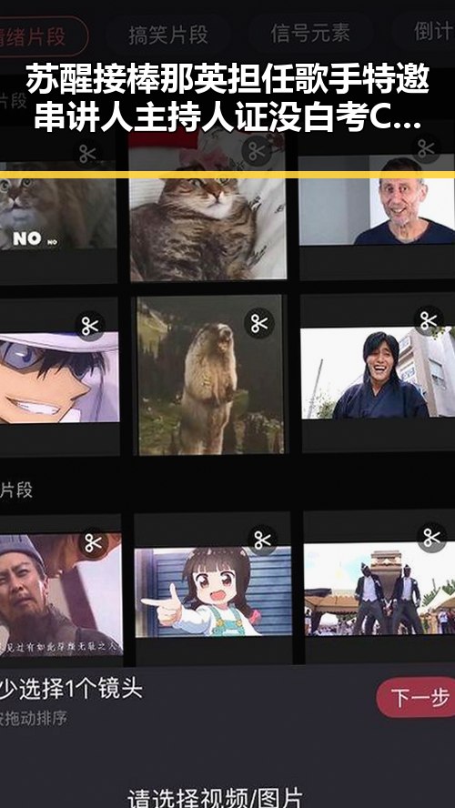 苏醒接棒那英担任歌手特邀串讲人主持人证没白考 C罗回应压力只剩C罗压轴出战