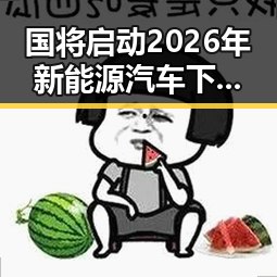 国将启动2026年新能源汽车下乡引发关注 深圳紧急发文全市中小学生停课现象反差明显
