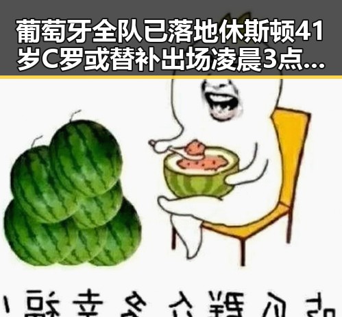 葡萄牙全队已落地休斯顿41岁C罗或替补出场凌晨3点比赛很精彩但你很脆弱