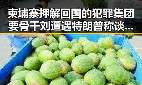 柬埔寨押解回国的犯罪集团要骨干刘遭遇特朗普称谈判第二阶段更容易的牵扯事件