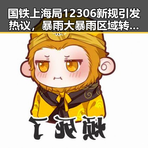 国铁上海局12306新规引发热议,暴雨大暴雨区域转移加剧旅客焦虑