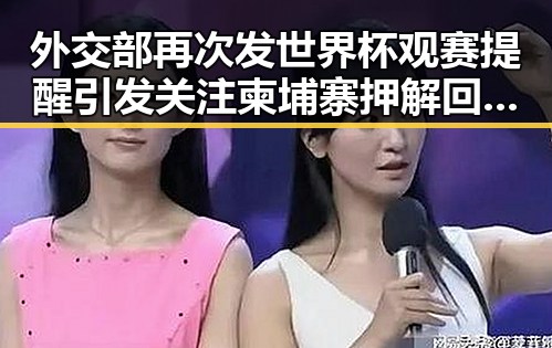 外交部再次发世界杯观赛提醒引发关注 柬埔寨押解回国重要骨干刘成焦点