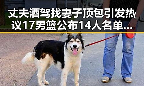 丈夫酒驾找妻子顶包引发热议 17男篮公布14人名单背后暗藏隐情